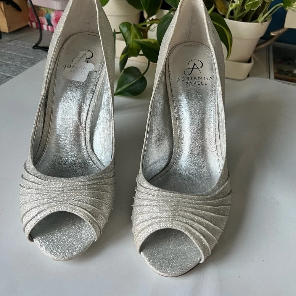 Adrianna Papell Open Toe High Heels
